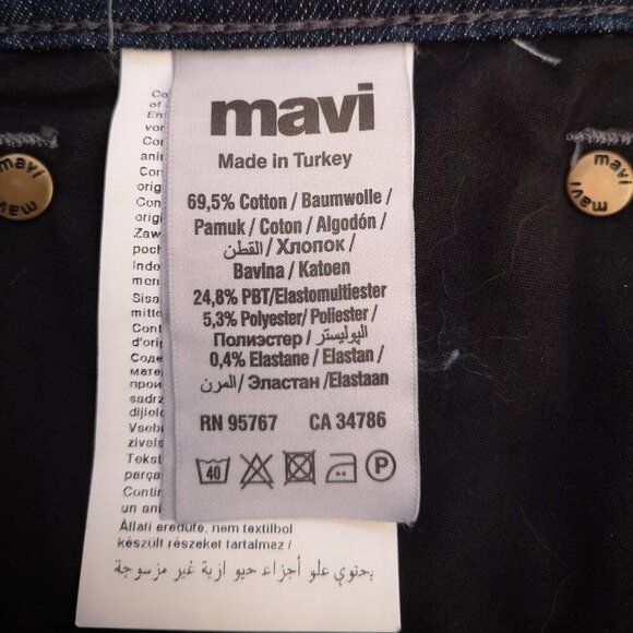 Mavi Josh Bootcut Men's Size 30/34 Perfectly Broken In Premium Denim Jeans - Picture 10 of 15